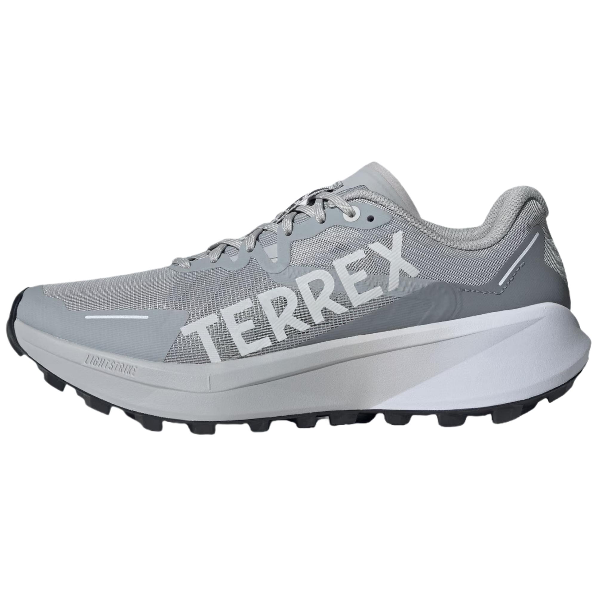 

Adidas Terrex Agravic 3 Модные Удобные Тканевые Нескользящие Износостойкие Низкие Кроссовки для Бега Мужские Кроссовки Светло-серый JR5244 42⅔