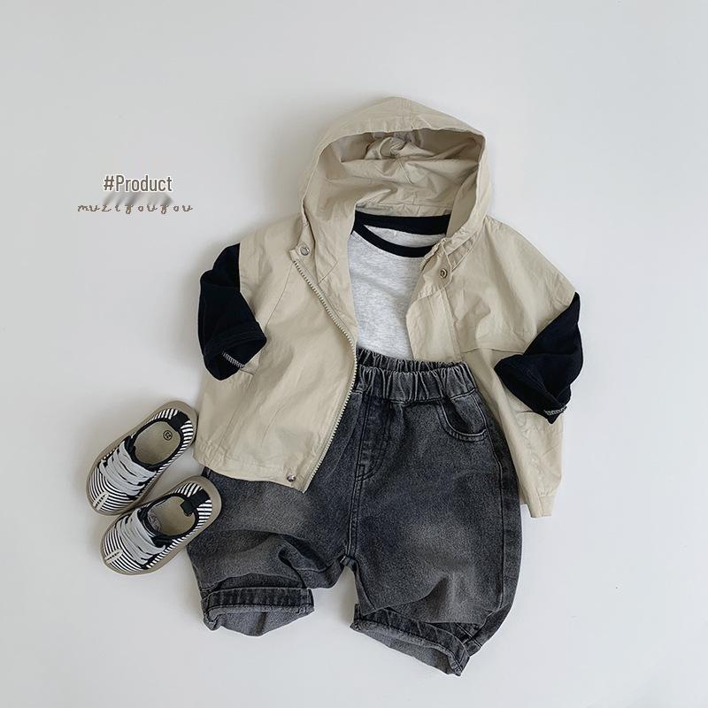 Children's Korean Style Casual T-Shirt - Autumn 2025 Collection for Boys & Girls