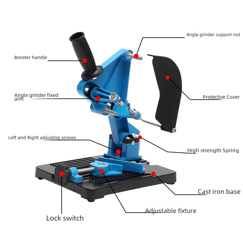 Multifunctional Sturdy Angle Grinder Bracket and Cutting Machine Base