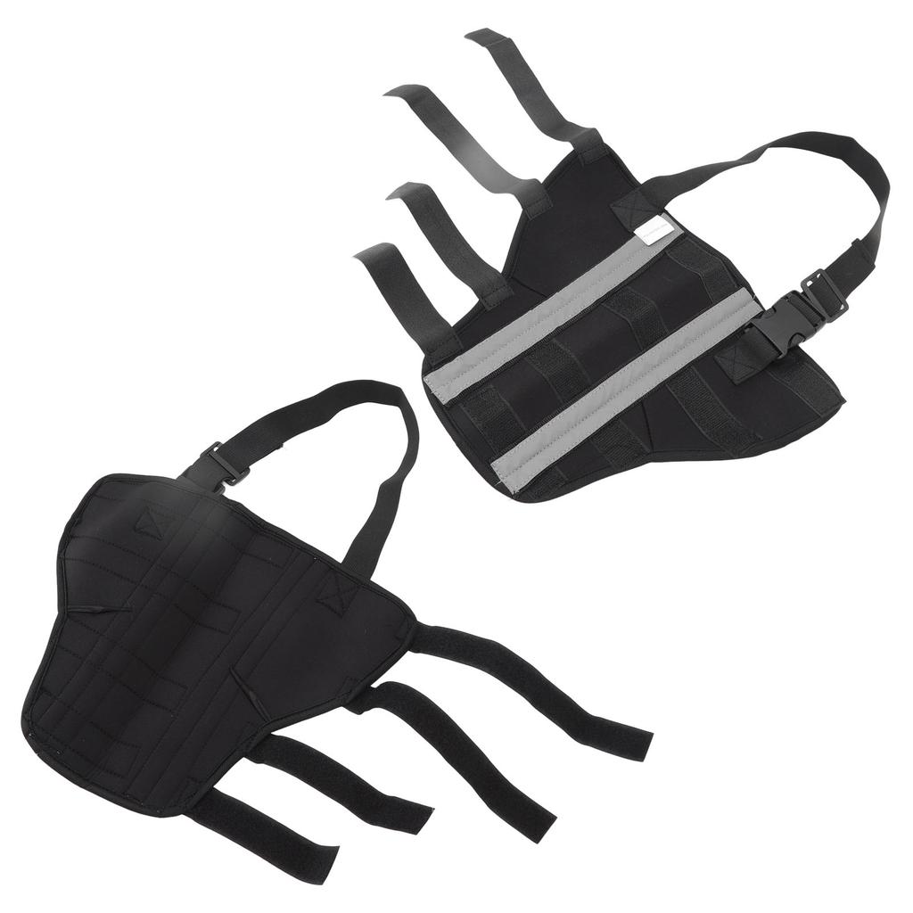 Hund Hinterbeinorthese Stabile Unterstützung Knieschoner Welpe Hinterbeinschutz für Genesung nach Operation M