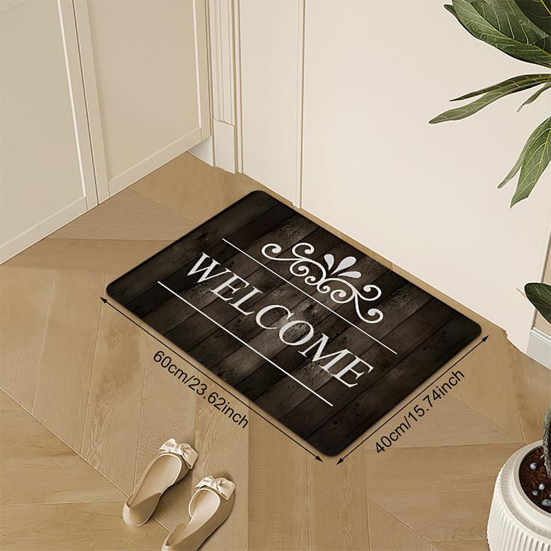 1Pcs Anti Fatigue Kitchen Rugs, Entrance Print Waterproof Non-Slip Thick Cushioned Mat Comfort Standing Mat