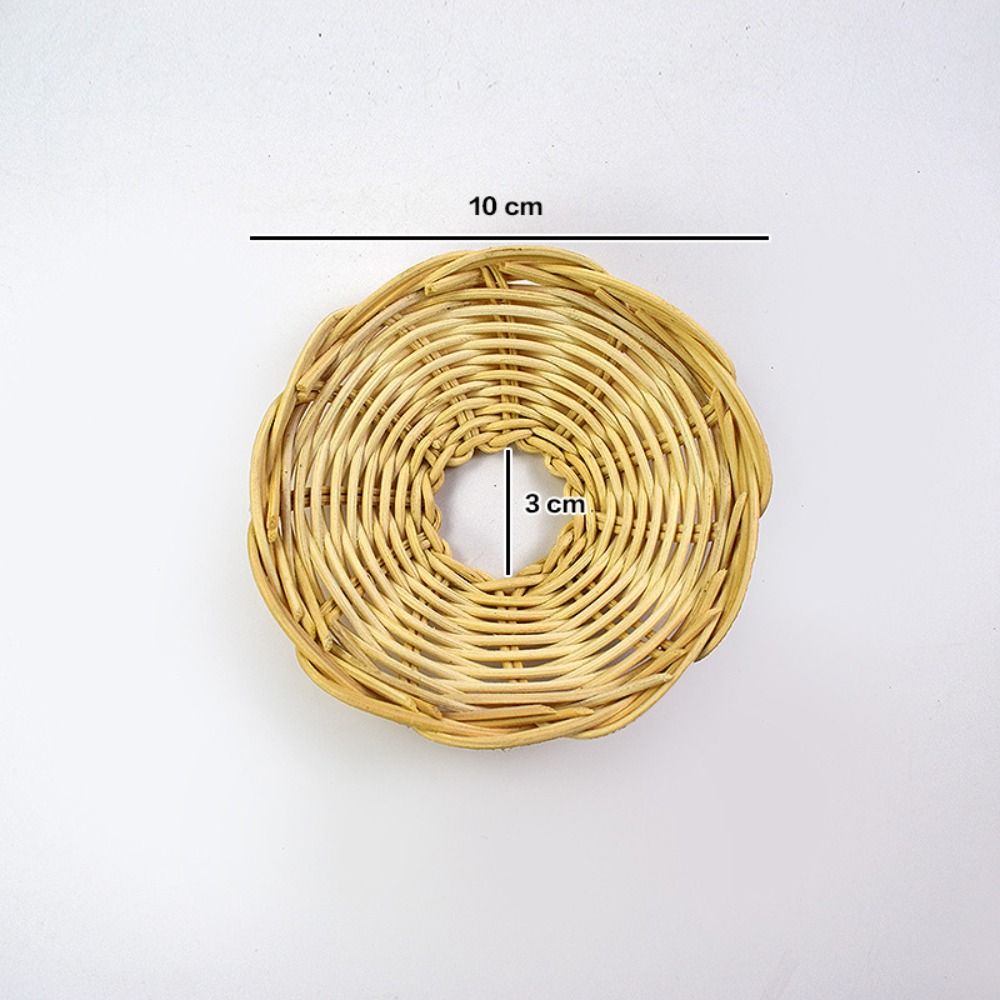 Rustic Hanging Light Cover Exquisite Pendant Light Shade Rattan Lamp Shade  Restaurant Dining Room