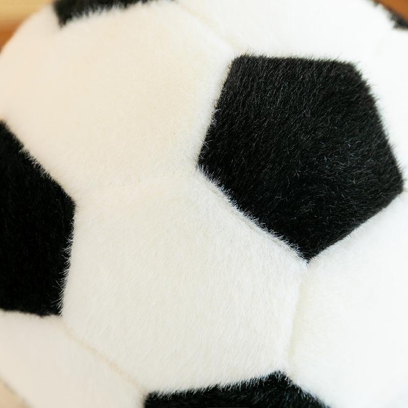 Simulation ferret colored football plush toy doll children s doll throw pillow holiday gift 18cm【0.15kg】