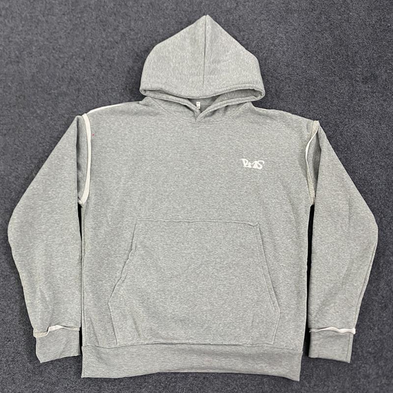 European and American Autumn and Winter Embroidery Retro Street Trend Long Sleeved Hoodie