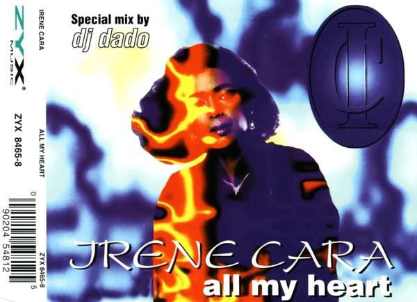 

CD IRENE CARA - All My Heart ZYX84658 ZYX Music 1996 Germany Dance & Electronica Used