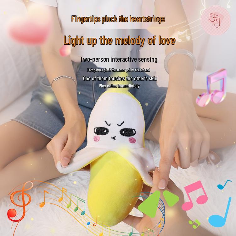 Popular Interactive Banana Plush with Music and Motion Sensor