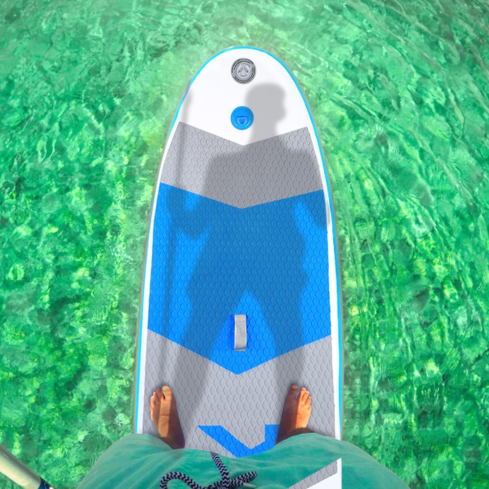 PVC Non Slip Foot Pad Professional Thicken Double Layer Single Standing Inflatable Surfing Board