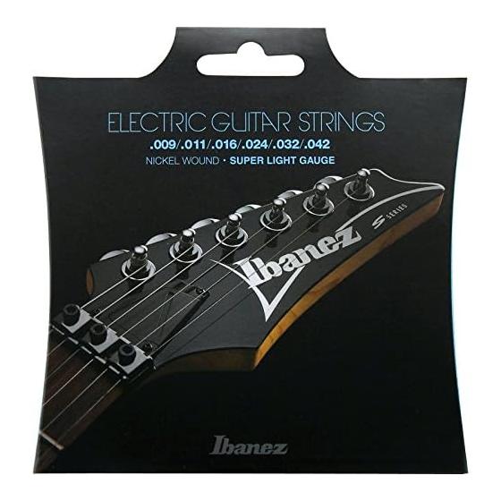 Ibanez 6-струнная электрогитара с никелированной обмоткой, сверхлегкий калибр IEGS6