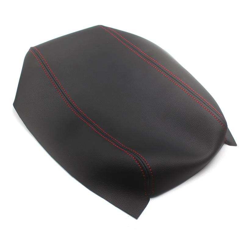 Car Interior Center Armrest Console Box Cover Microfiber Leather Sticker Trim For Toyota Prius 2004 2005 2006 2007 2008