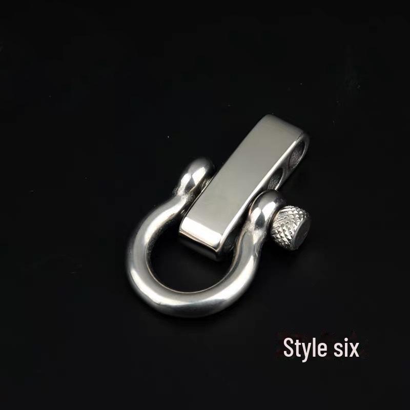 304 Stainless Steel U-Shaped Horseshoe Buckle for DIY Accessories and Umbrella Rope Bracelet