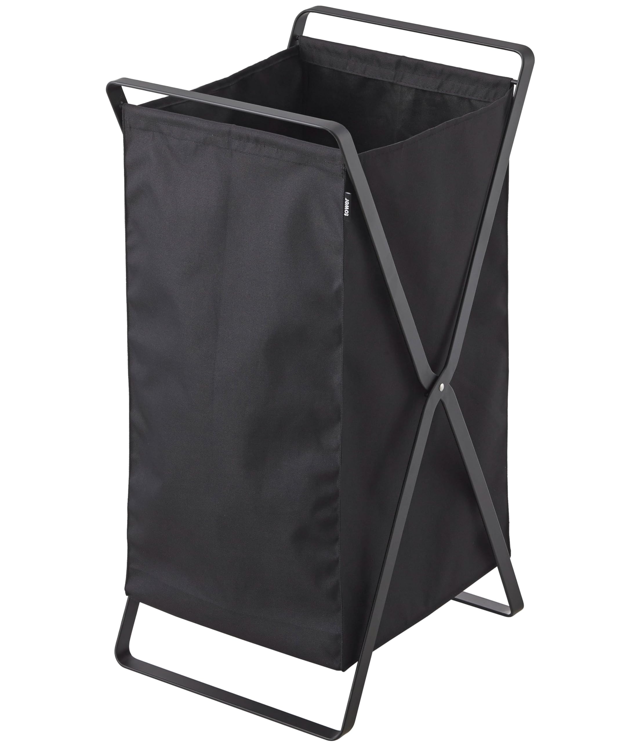 

Yamazaki Tower Laundry 30 x 36 x 64 cm in 2485 Basket, Black, Approx. (when use),