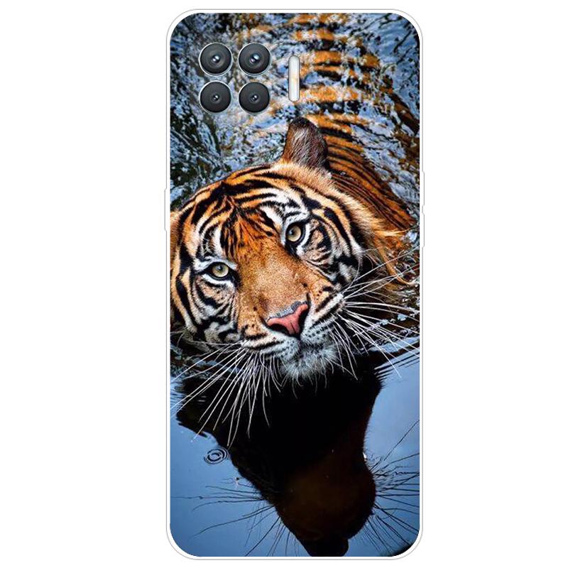 For OPPO Reno4 Lite Case Reno5 Lite Shockproof Soft Silicone TPU Back Cover For OPPO Reno 5 4 Lite Phone Cases Case Cute Cartoon