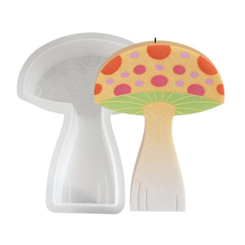 Multifunctional Mushroom Shaped Silicone Mold DIY Mushroom Silicone Mold for Home Decors and Crafts Ornaments Sculpture