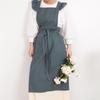 Korean Style Puff Sleeve Ruffle Apron - Artistic, Girly, Stain-Proof for Coffee Shop, Garden, Bakery, Kitchen.