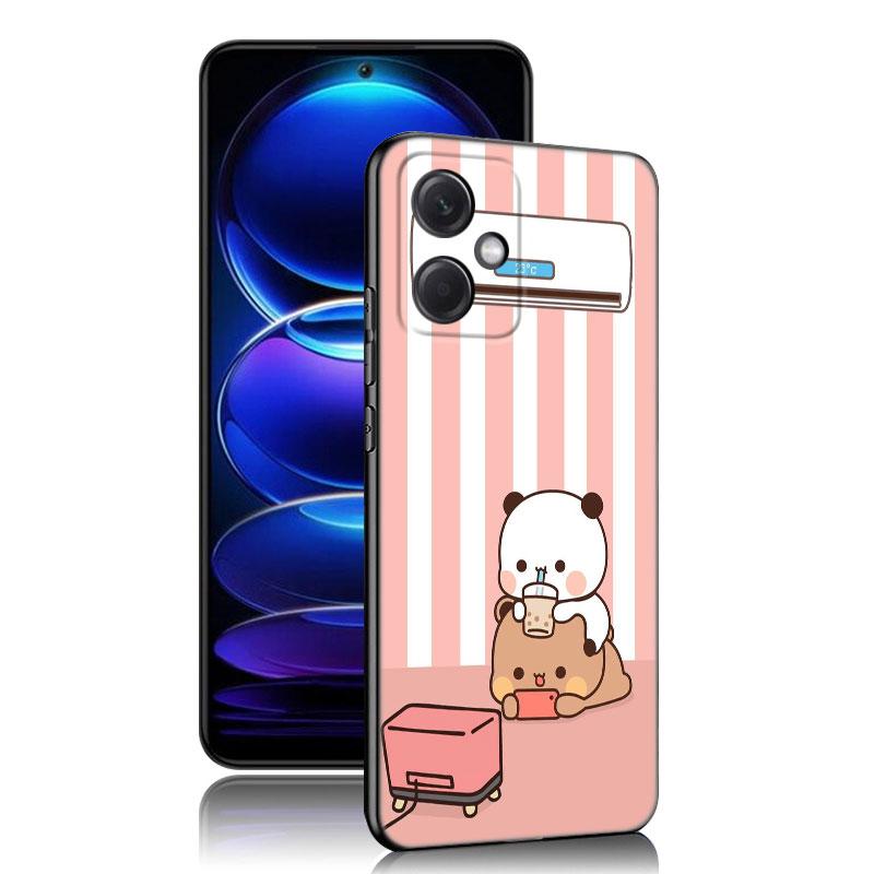 

Милый черный силиконовый чехол BuBu DuDu для телефона Xiaomi Redmi Note 10 11 11S 12 13 4G 8 9 11T Pro 5G Plus 8T 9S 10S 12S Redmi Note 11TPro 5G