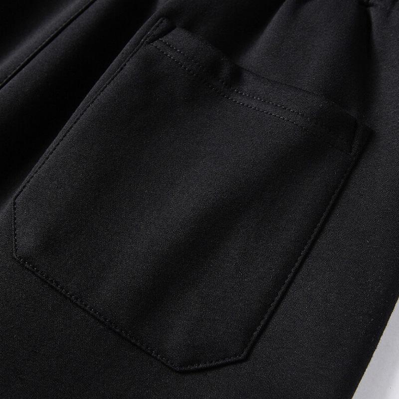 Pánské podzimní a zimní termo oblečení do posilovny, silné kalhoty, flexibilní streetwear a sametové ležérní tepláky, sportovní oblečení, tepláky pro muže