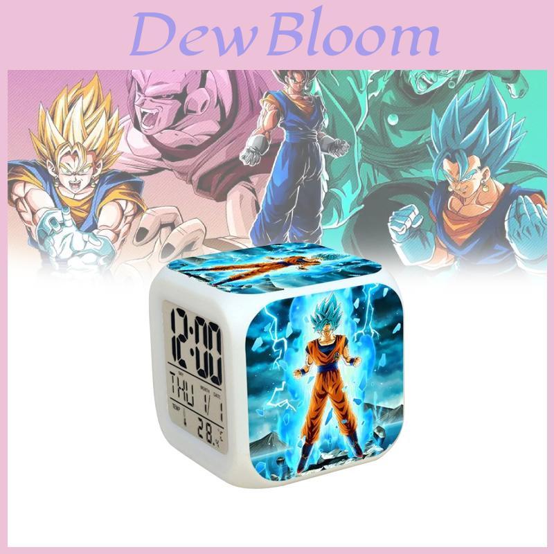 Dragon Ball Z Led Digital Alarm Clock With Color Changing Light For Kids Room Decor