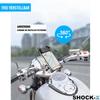 SHOCK-X Fahrrad Handyhalterung Motorrad Scooter Lenker Handyhalter Universal
