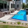 Infinity Thermostatic Swimming Pool for Villas, Gyms, and Surfing with Massage Acrylic Endless Pool