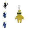 Portachiavi Peluche Rainbow Friends Per Bambini Giocattolo Morbido Carino Ciondolo Regalo Per Natale E Compleanno