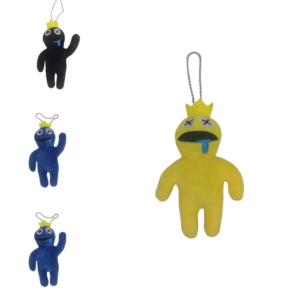Portachiavi Peluche Rainbow Friends Per Bambini Giocattolo Morbido Carino Ciondolo Regalo Per Natale E Compleanno
