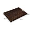 Decorate Tray Rectangular Wooden Tray Wooden Retro Style Wood Storage Tray Tea Tray Tea Fruit