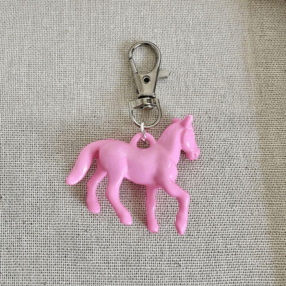 Mini Horse Pendant Keychain Creative Car Key Chain Zodiac Horse Keychain  Lover Friend