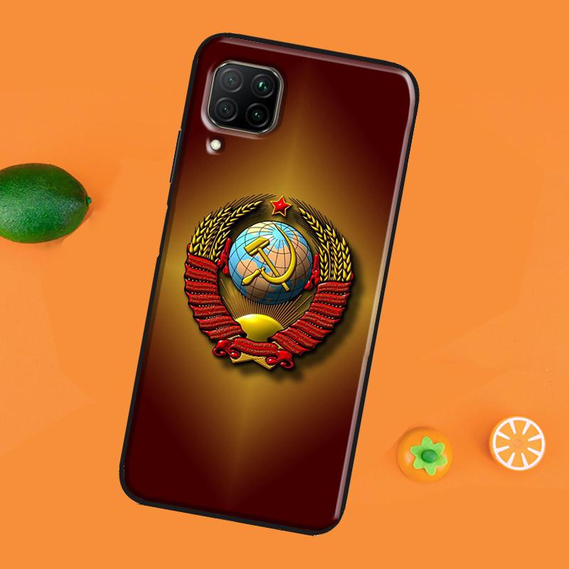 Soviet Union USSR Flag For Honor 50 Case 8X 9X 10i Cover For Huawei Nova 5T P Smart 2021 P20 P30 P40 Lite Pro