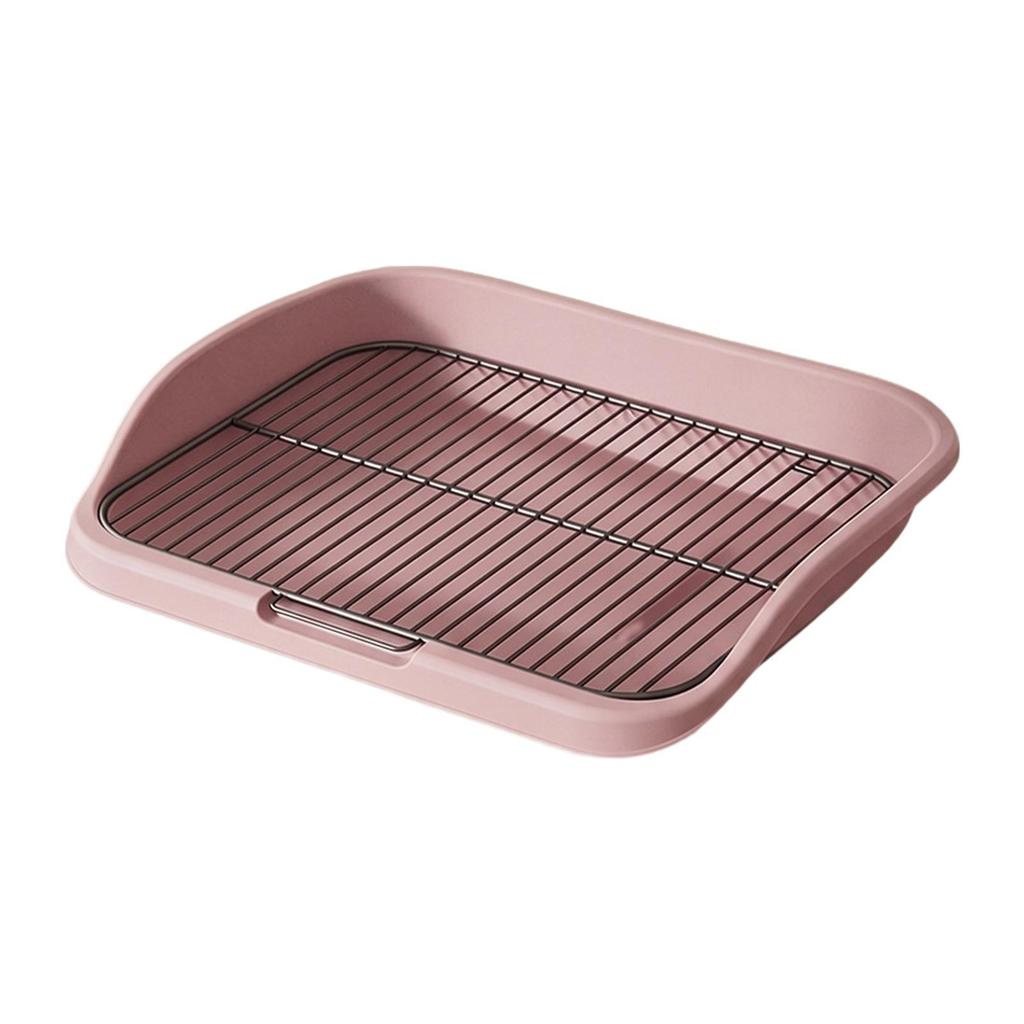 Dog Potty Tray Dog Litter Box Dog Pee Holder, Puppy Training Pad for Home Outdoor