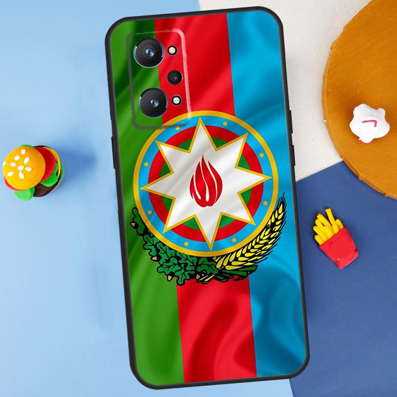 

Флаг Азербайджана Для Realme 11 10 12 13 14 Pro Plus GT 5 6 6T GT7 Pro C61 C53 C51 C21Y C25S C55 C67 C75 Чехол Realme GT6