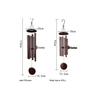 European & American Aluminum Tube Music Wind Chimes - Outdoor Metal Ornaments, 36/45 Inch
