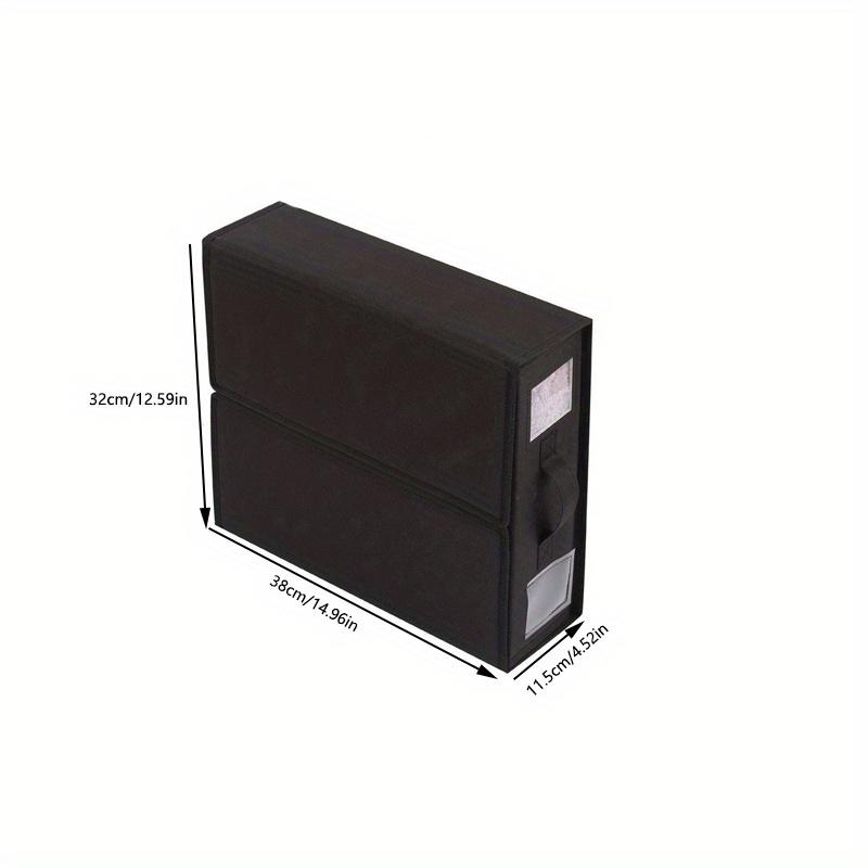 brown/beige/black/grey 1pc Foldable Bed sheet&curtain&Blanket storage box with Handle&zipper,High Capacity Bed sheet Storage Organizer.