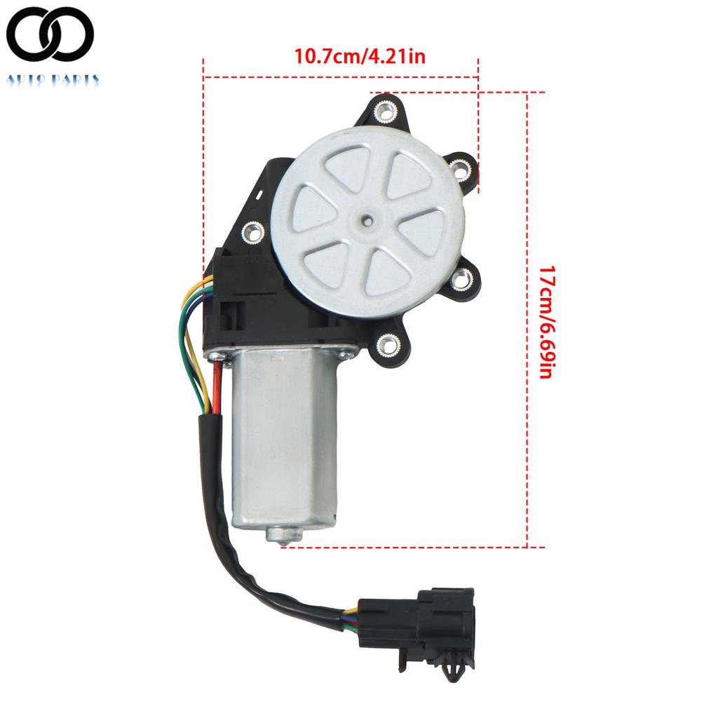 For Nissan Versa 2007-2012 2013 742-498 Solutions Front Driver Side Window Motor