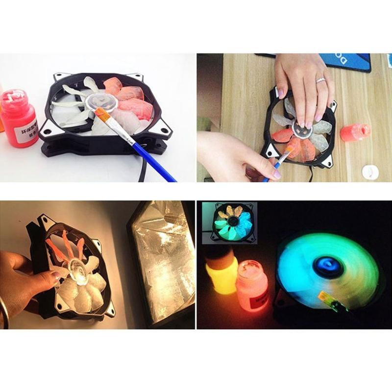 Epoxy Resin Colour Pigment Dyes for DIY Luminous Pigment Powder Glow in The Dark Liquid Colorant for UV Resin Jewelry