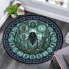 Cicada Life Cycle Art Round Area Rug Under Office Chairs Bedroom Living Room Home Decor