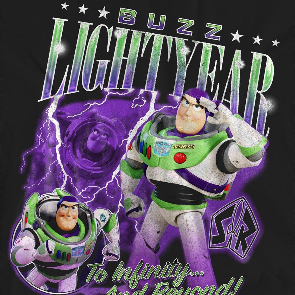 Toy Story Womens/Ladies Buzz Lightyear Homage T-Shirt