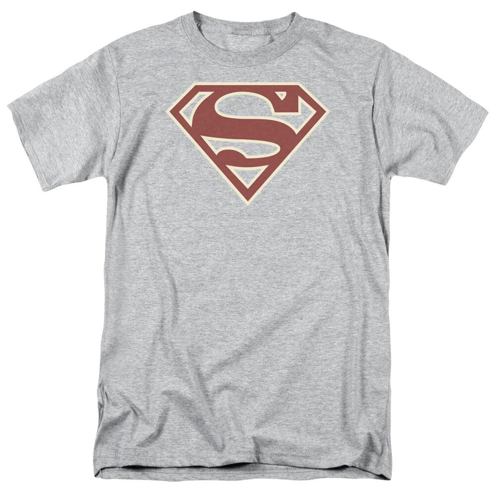 Superman  Crimson & Cream Shield  T-Shirt - Regular or Tank - to 5X S