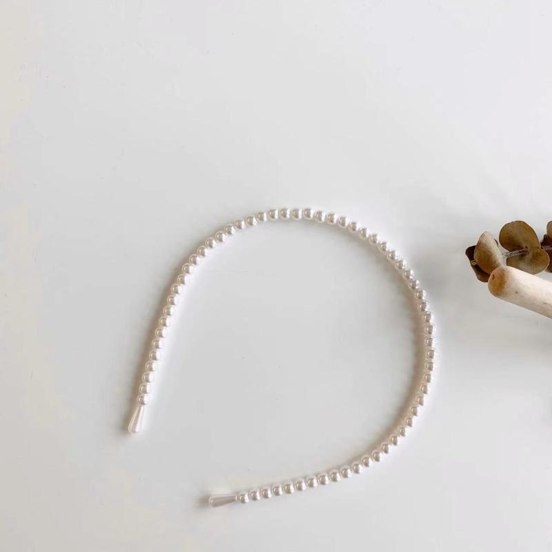 Korean Beads Imitation Pearl Hair Hoop Fashion Sweet Chic Headbands Ornaments