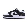 Nike Dunk Slip Resistant Abrasion Resistant Low Top Skateboard Shoes Unisex Black White DD1391-100(Team1253-loveBOX)