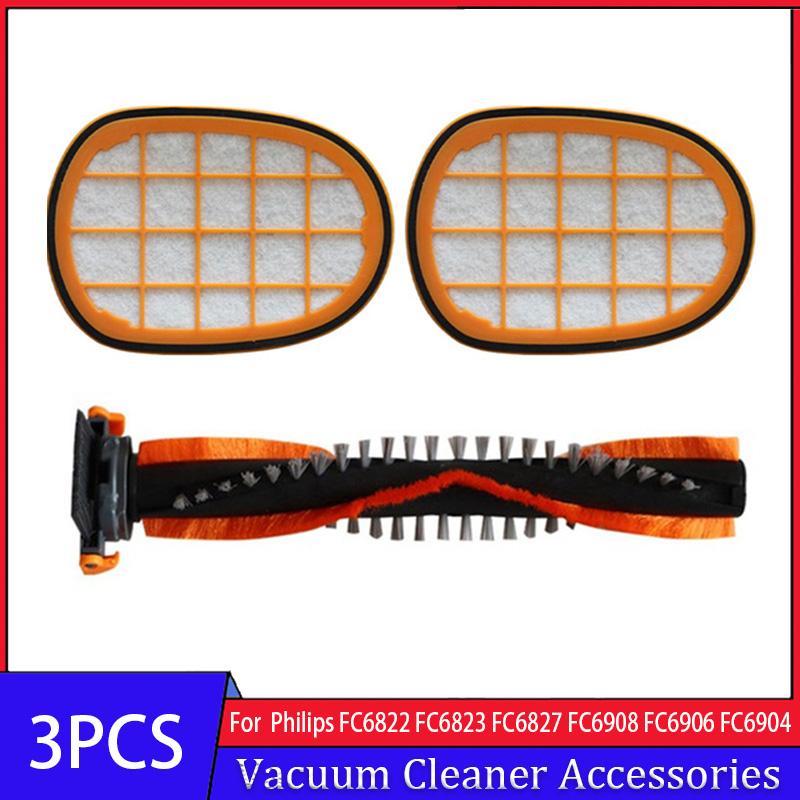 Spazzola a Rullo e Filtro HEPA Per Philips CP0667 Speedpro Max FC6822 FC6823 FC6827 FC6908 FC6906 Ricambi per Aspirapolvere