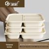 Chengshuo 3-Compartment Biodegradable Takeaway Lunch Box