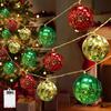 iShabao Christmas Decorations Lights, 13.5ft 20 Led Battery Christmas Light