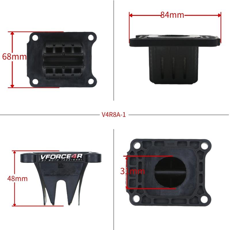 VForce V-force 4 V4R83A-i S sacím potrubím lamelovým ventilem Pro Suzuki RM 85 2002- Satria 120 Ru 2t Lumba Hiu Rm Rm85 RM85L