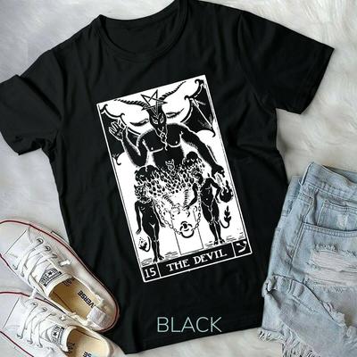 DEVIL TAROT Unisex T-shirt,Ryo Asuka,Akira Fudo,Manga,Japanese New T-shirt