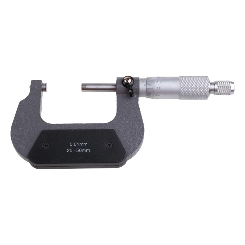Precise Electronic LCD Caliper Gauge Micrometer 25-50/50-75/75-100mm Outside Metric Caliper Measurement Micrometer Tool