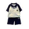 Stylish Summer Polo Set For Boys With Short Sleeves And Soft Cotton Fabric Perfect For Ages 3 To 8