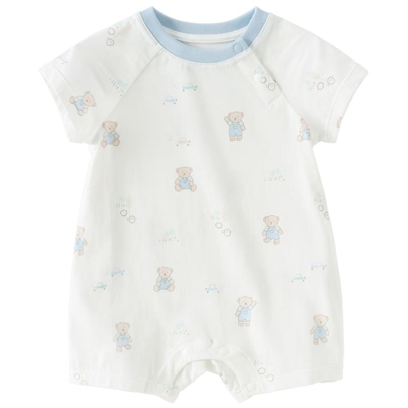 

DAVE&BELLA Newborn Baby Short-Sleeve Romper 90
