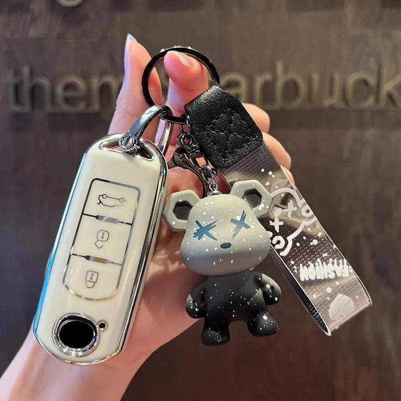 New Tpu Car Remote Key Case Cover For Mazda 2 3 6 Atenza Axela Demio CX-5 CX5 CX-3 CX7 CX-9 2015 2016 2017 2018 2019 Accessories