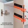 Schubladenführung Einbauwerkzeug Verstellbare Schnelleinstell-Positionierhilfe Für Holzbearbeitung Schrankbau Schienenmontage