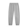 Li Ning Wade Series Solid Color Mid Waist Drawstring Breathable Versatile Cuffed Sports Pants Men Pants Geological-Gray AYKV019-4